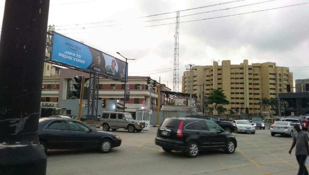 Gantry Billboard At Oniru Fourpoint Victoria Island, Lagos