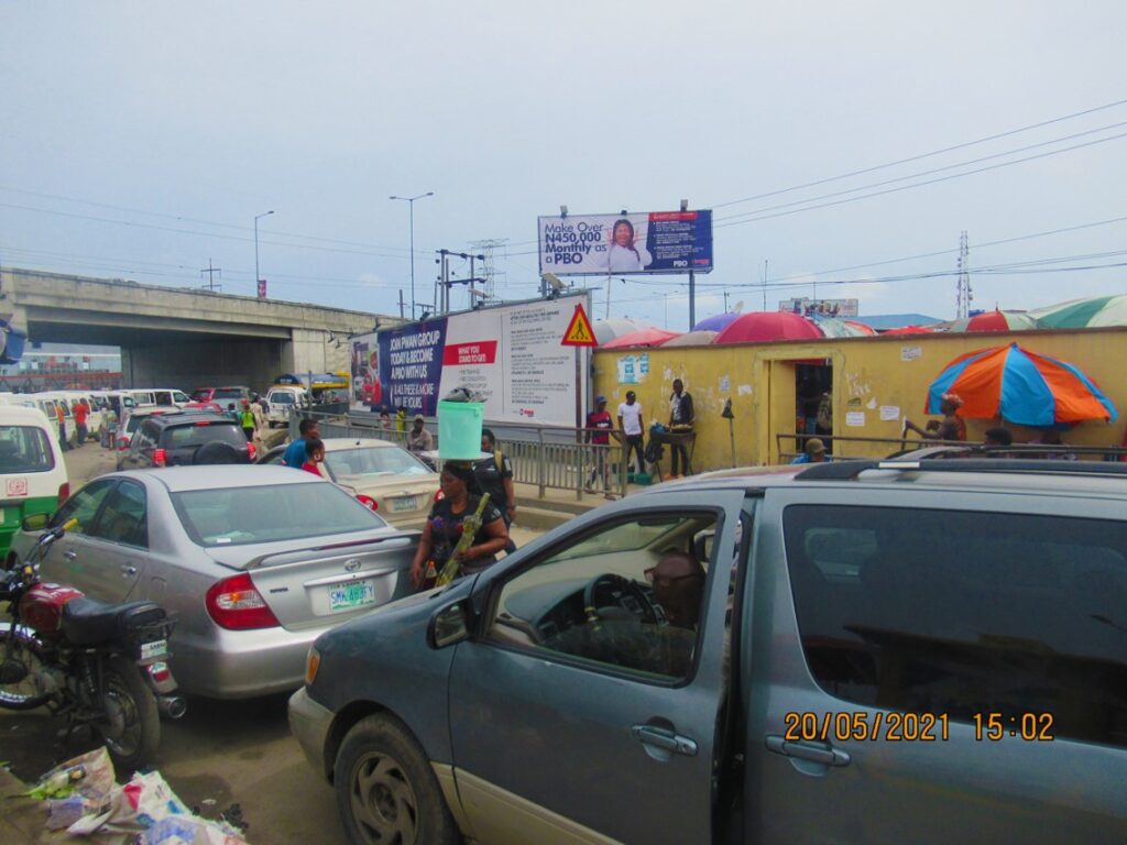 Mini Gantry Billboard at Lekki Epe Expressway Ajah, Lagos.