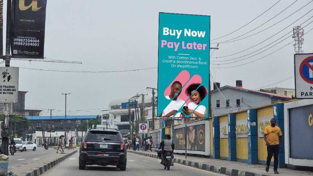 Portrait Billboard at Falomo Ikoyi, Lagos