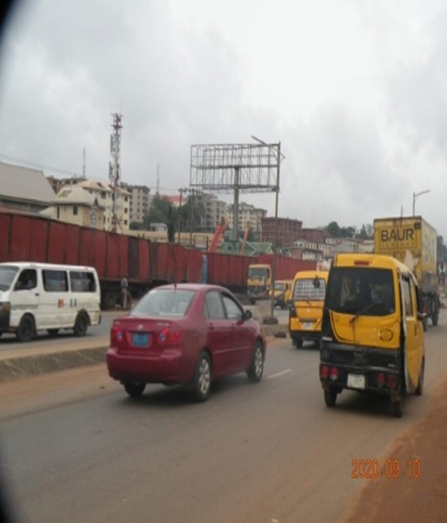 Unipole Billboard On Onitsha-Enugu Expressway By Trans-Aloma Motors, Onitsha