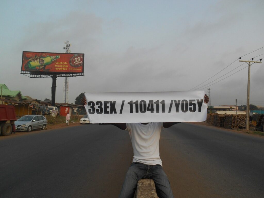 2-Sided Unipole Billboard Along Ibadan-Ife Road, Ibadan