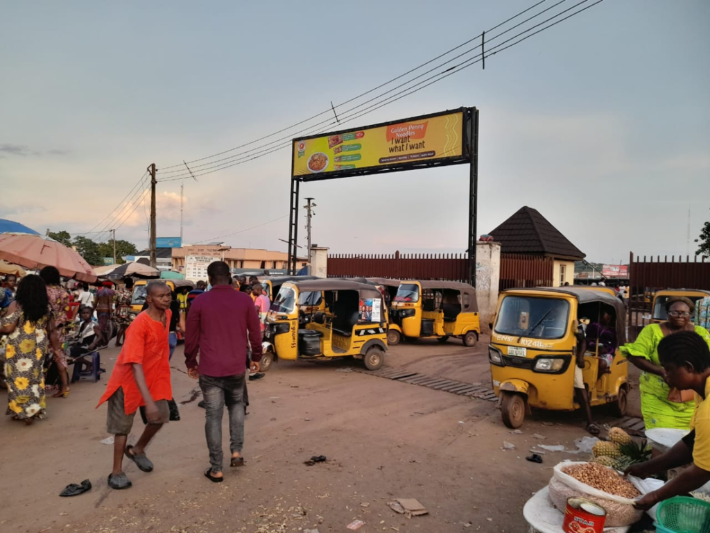 Eye Catcher Billboard At Ogbete Market Entrance By Old Park, Enugu