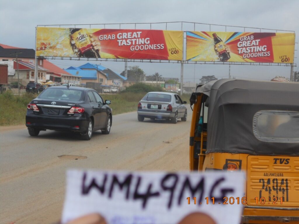 Gantry Billboard Aba-Port Harcourt-Enugu Expressway FTT Owerri