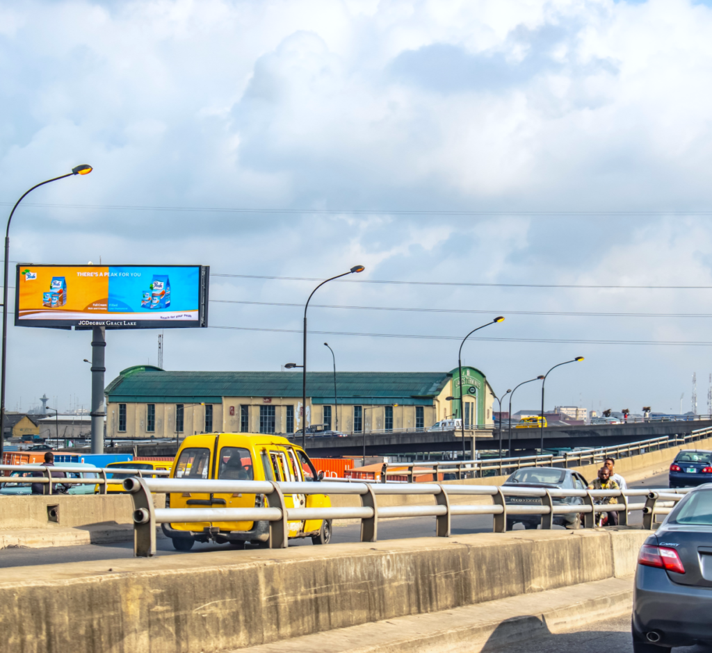 LED Billboard At Iddo, Lagos