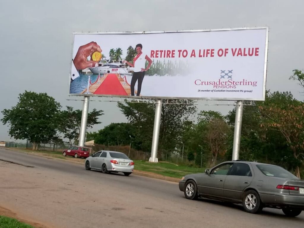 Mega Billboard By City Gate Along Airport Road, Abuja