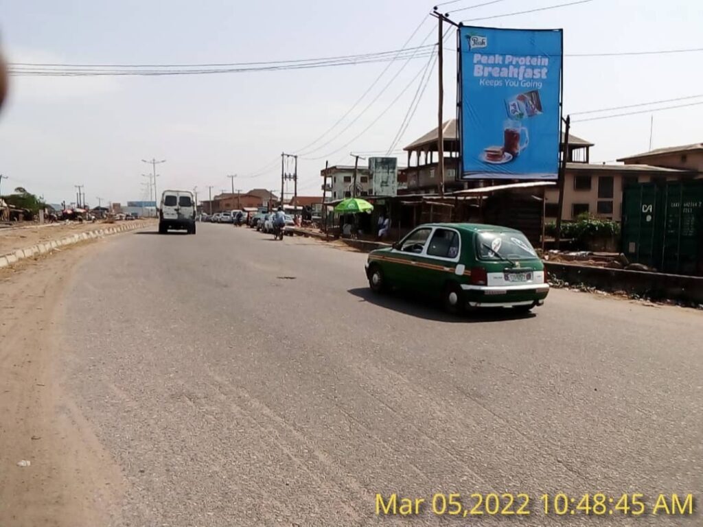 Portrait Billboard At Lagos Abeokuta Expressway FTF Lafenwa
