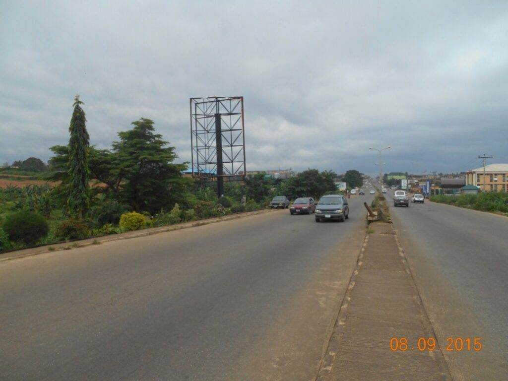 Portrait Billboard By Alabebe Along Monatan Road, Ibadan