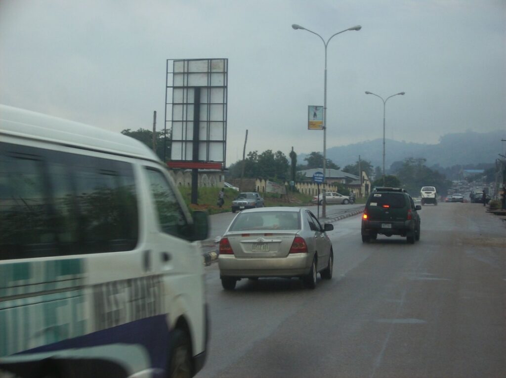 Portrait Billboard By Aregbe Junction Olorunsogo Road FTF Obantoko