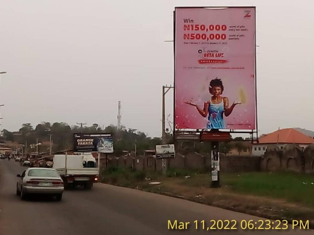 Portrait Billboard By Asumta Hospital Ajilosun Road Ado FTF Ikerre