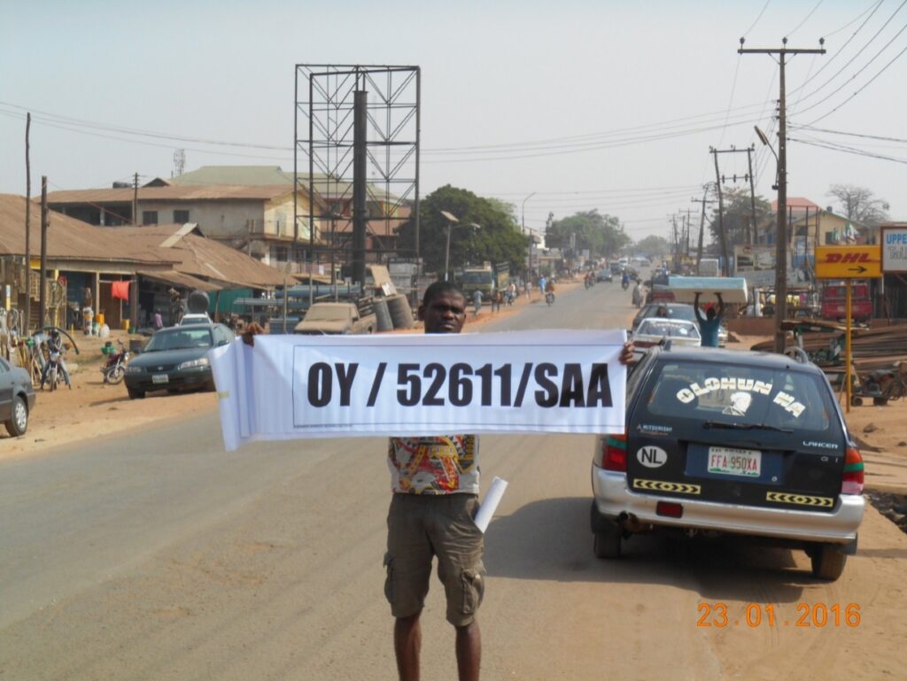 Portrait Billboard By Bowen Teaching Hospital Road Ogbomosho, Ibadan