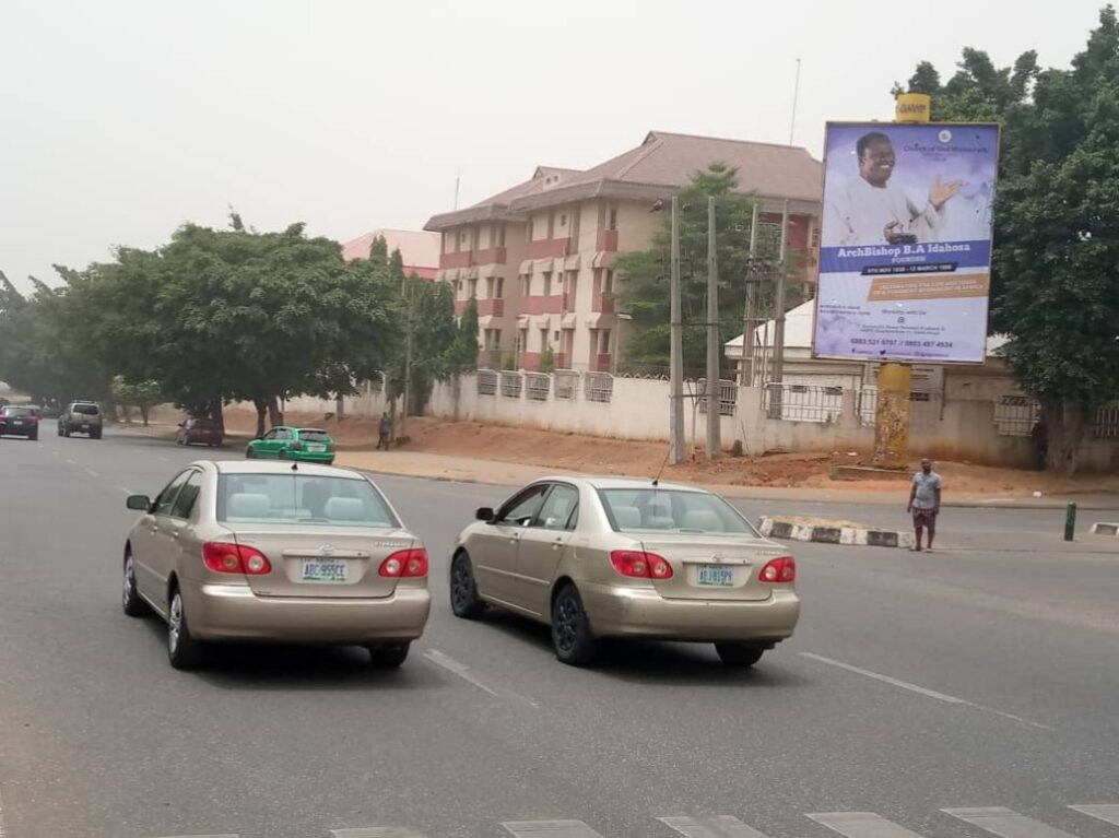 Portrait Billboard By NNPC Quarters Ahmadu Bello Way FTF Central Area, Abuja