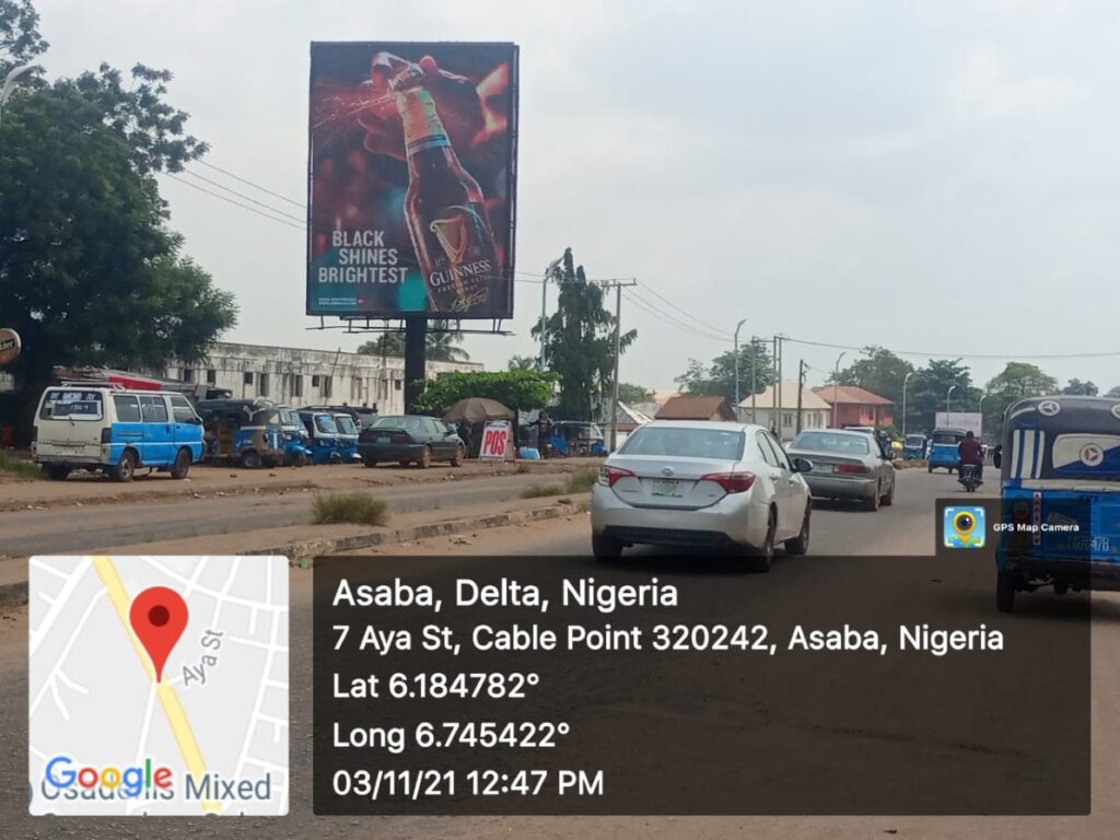 Portrait Billboard By Nitel Fence Dennis Osadebe Road Asaba, Delta State