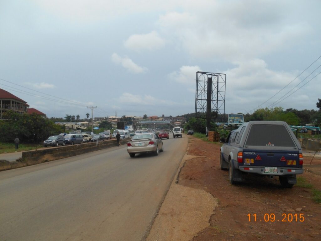Portrait Billboard By OAU Campus Along Ibadan Ife Road, Ife
