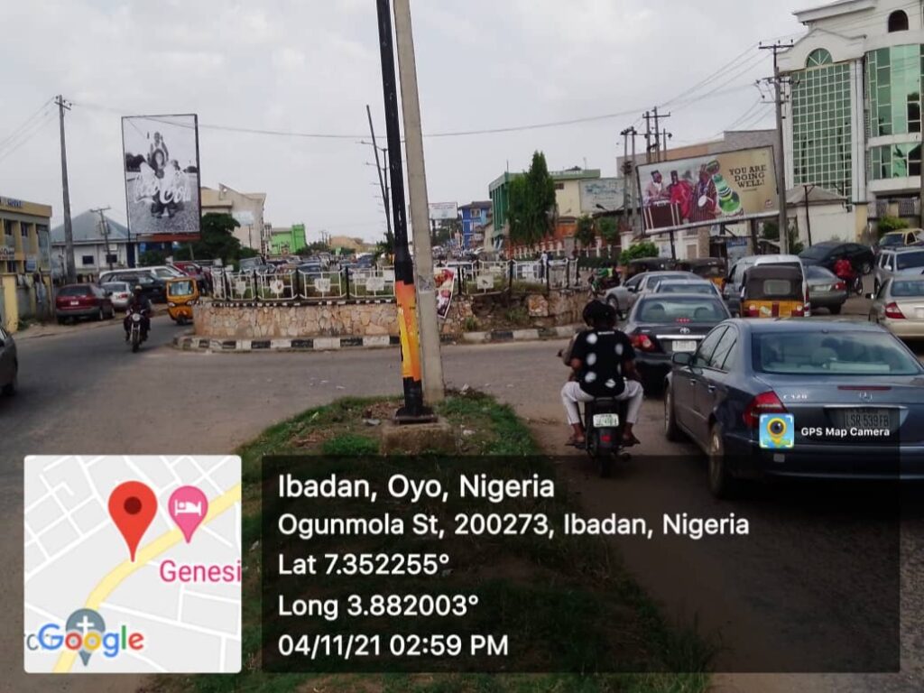 Portrait Billboard Opposite Genesis Hotel Challenge Road, Ibadan