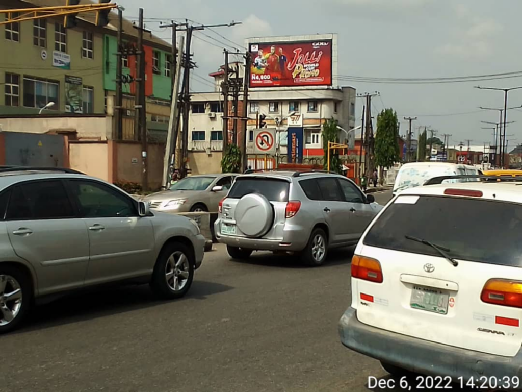Rooftop Billboard By Mobil/Mr. Biggs Ogba-Ijaiye Road Ogba, Lagos