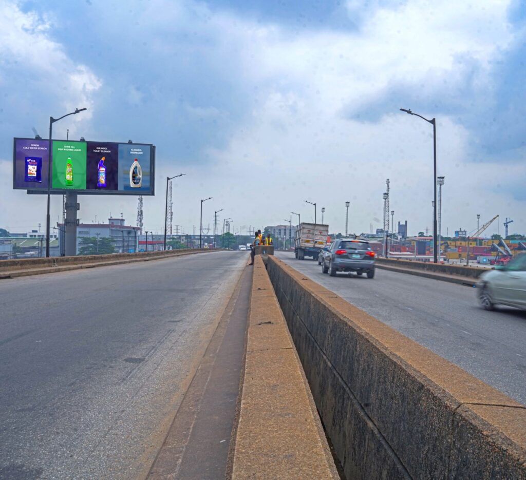 Unipole Billboard At Ijora, Lagos