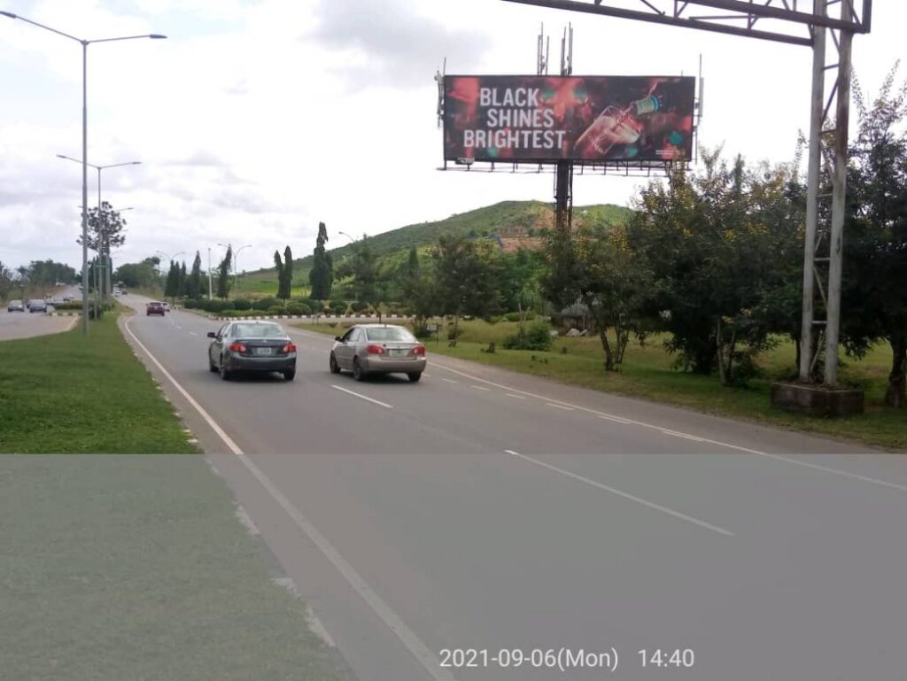 Unipole Billboard By Bill Clinton Drive Airport Road, Abuja