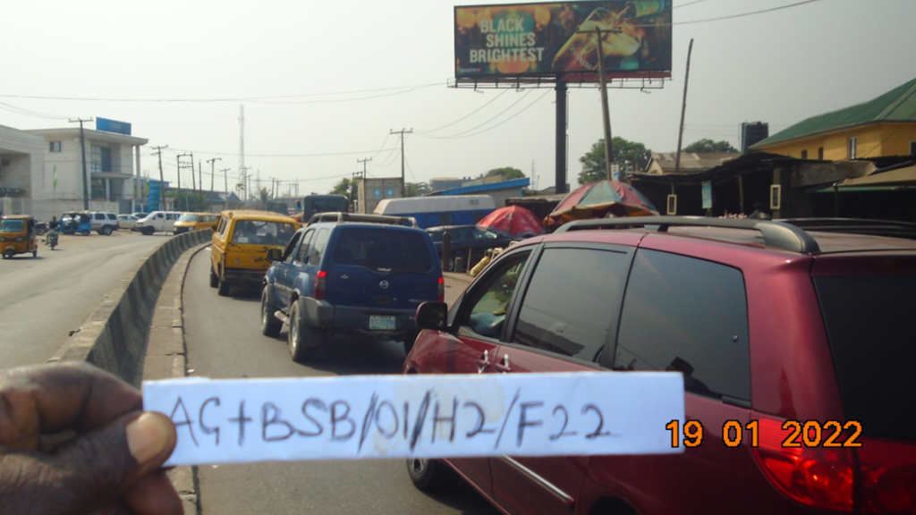 Unipole Billboard By Mobil Road Ashanti Barracks Apapa, Lagos