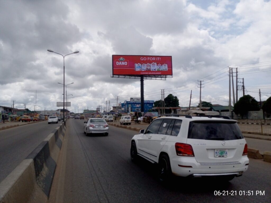 Unipole Billboard By Uwasota Junction Along Uselu Ugbowo Road, Benin City