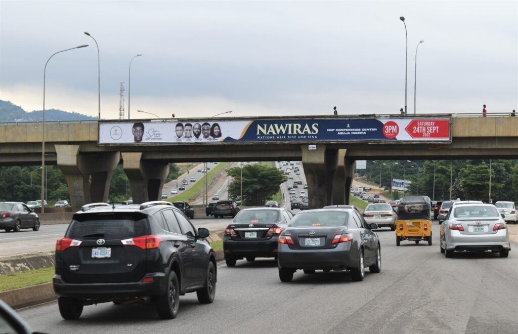 Bridge Panel Billboard At Kubwa Express Way By Dawaki Bridge, Abuja