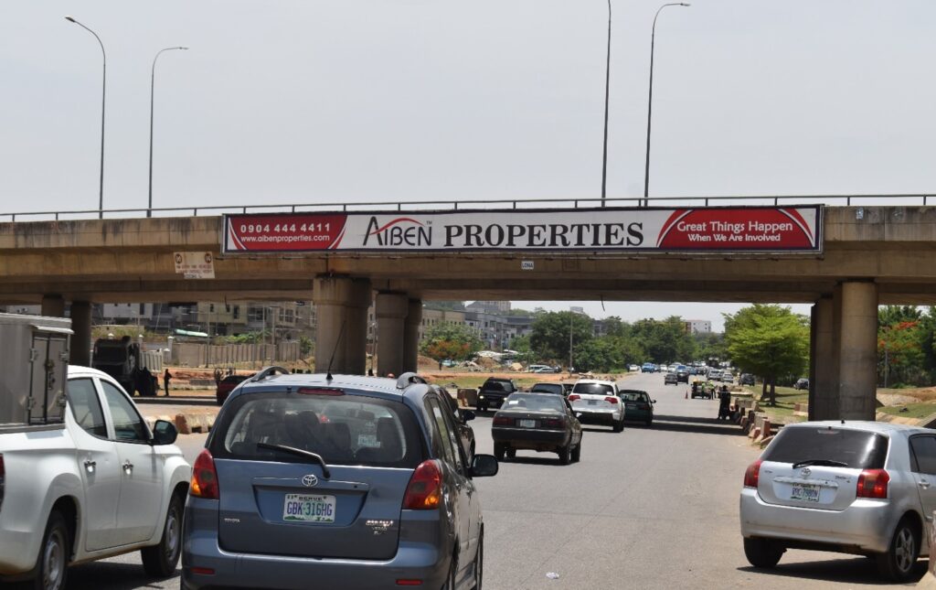 Bridge Panel Billboard By Jabi Express Bypass Along CITEC, Abuja