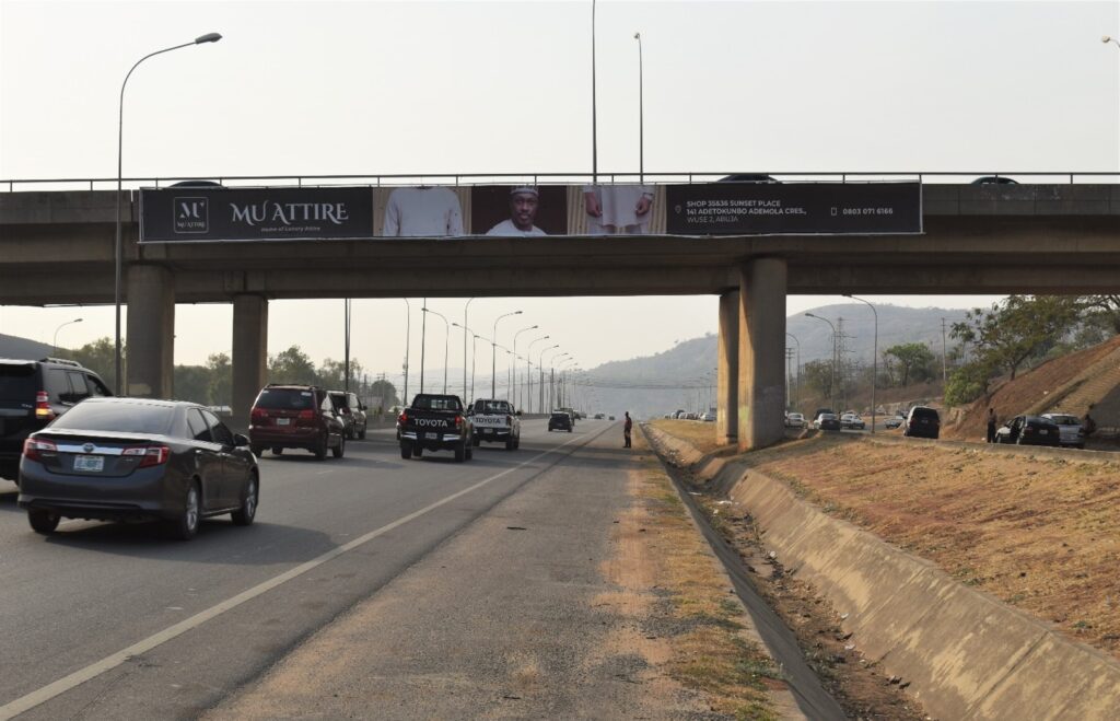 Bridge Panel Billboard By Katampe Bridge, Abuja FTF Mogadushu Baracks, Asokoro