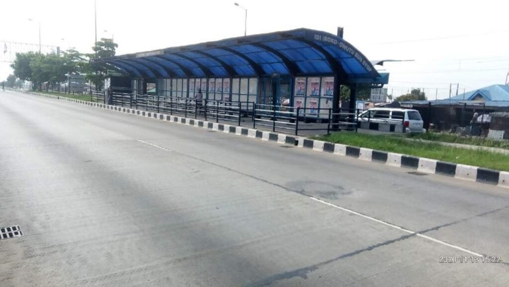 Bus Shelter Branding At Idi Iroko2 Bus-stop Ikorodu Road, Lagos