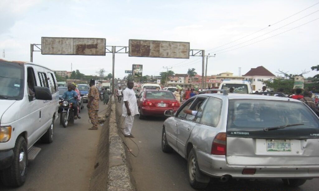 Eye catcher Billboard By Total Filling Station Ibadan FTF Agodi Gate