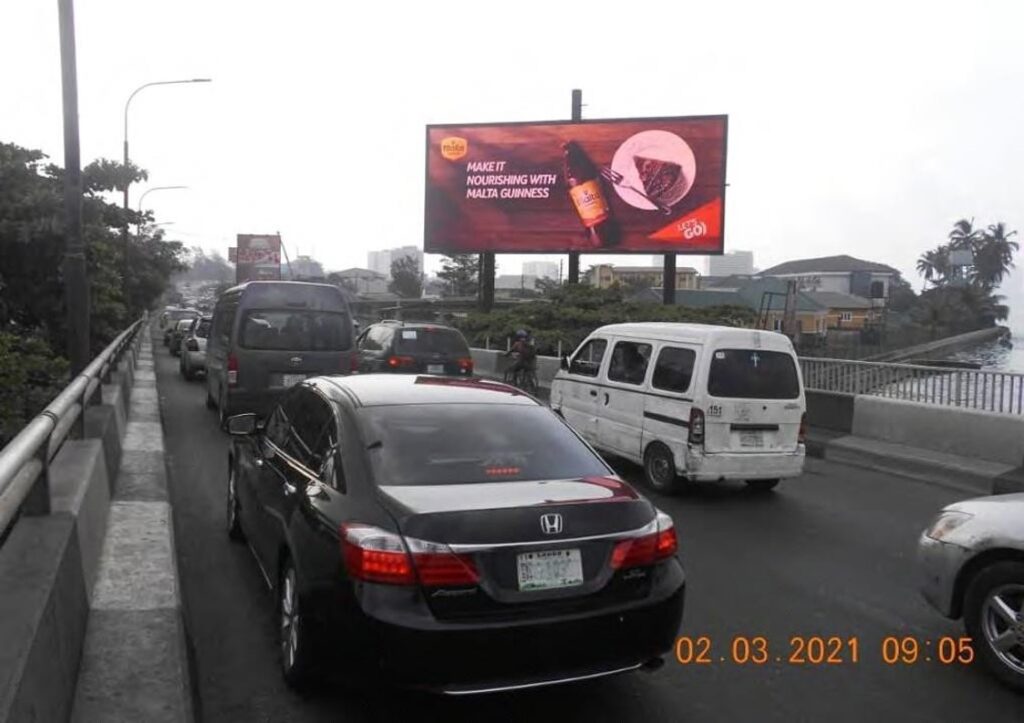 LED Billboard At Bonny Camp Along Ahmadu Bello Way V.I, Lagos