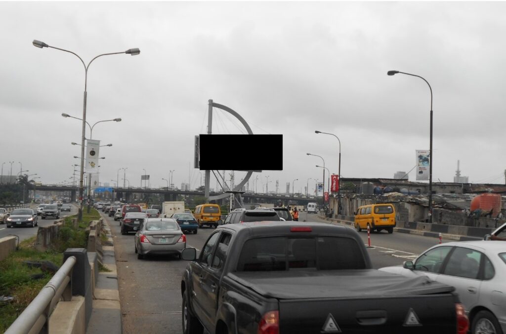 LED Billboard By Adeniji Adele Along Third Mainland Bridge, Lagos