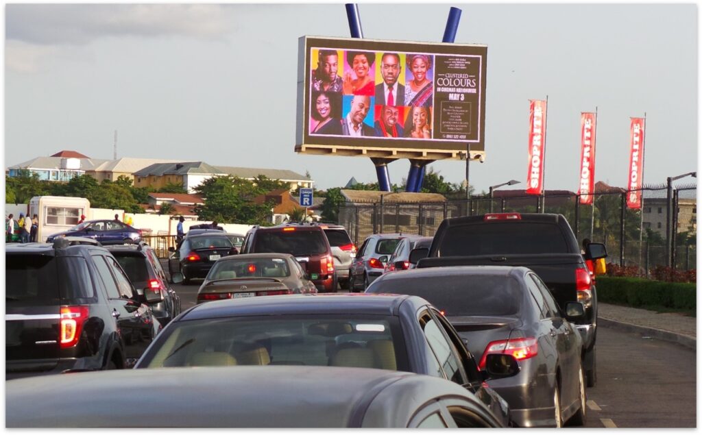 LED Billboard By JABI Lake Mall, Abuja