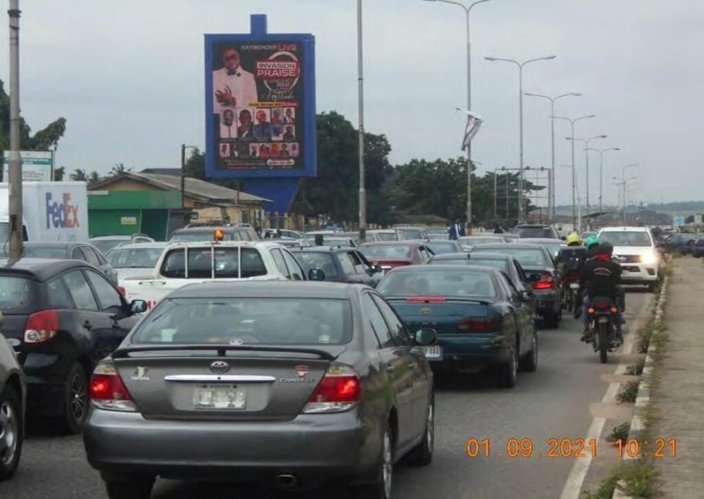 LED Billboard By Beesam Bus Stop Along Airport Link Road Ikeja, Lagos