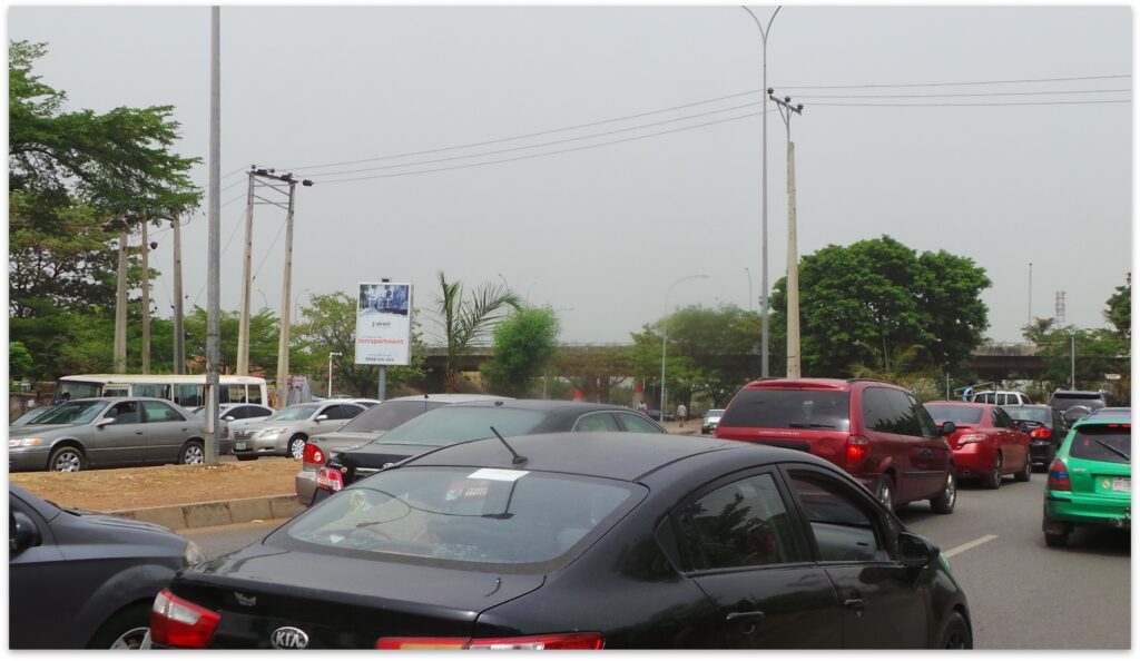 Portrait Billboard By Berger Roundabout Obafemi Awolowo Way, Abuja