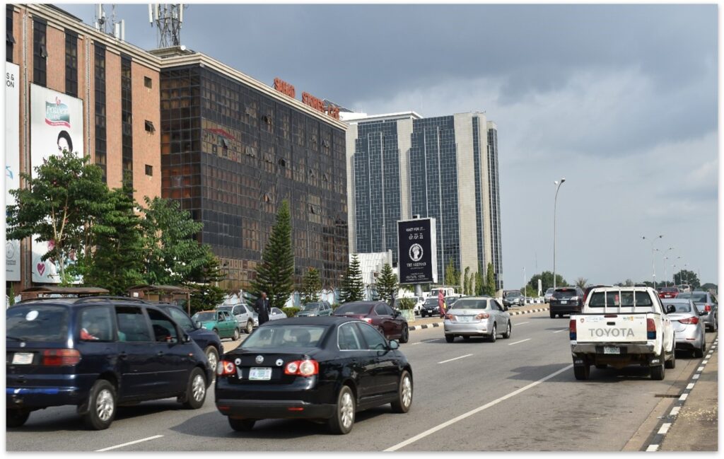 Portrait Billboard By CEDI Plaza Abubakar Tafawa Balewa Way, Abuja