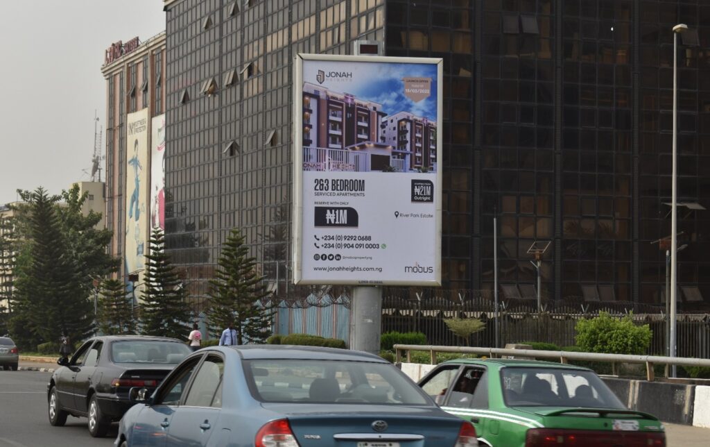 Portrait Billboard By CEDI Plaza Abubakar Tafawa Balewa Way, Abuja FTT Sahad Stores