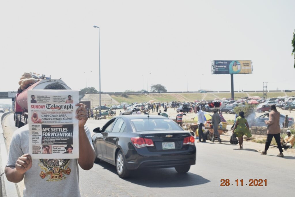 Uniipole Billboard At Zuba Road By Zuba Junction FTF Kaduna