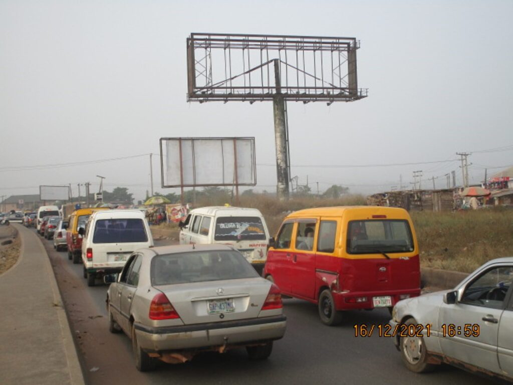 Unipole Billboard By Oluku Junction FTF Lagos