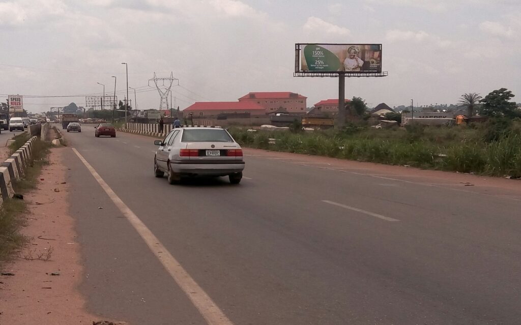 Unipole Billboard By Oluku Junction FTT Lagos