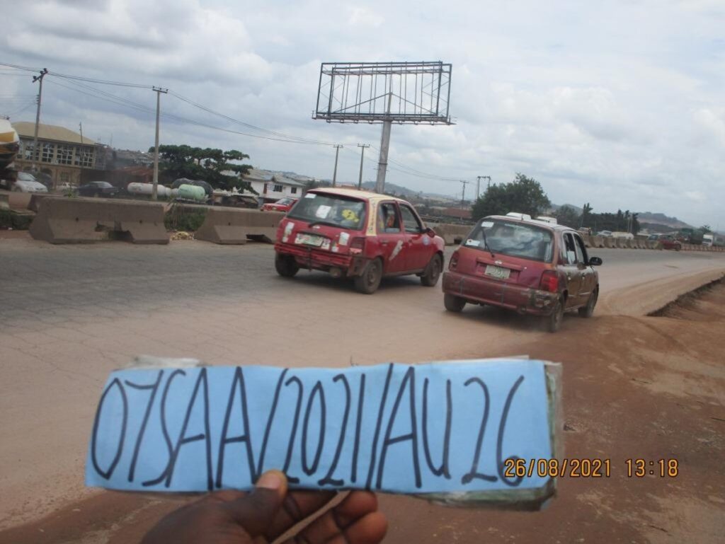 Unipole Billboard By Sanyo Bus-Stop Ibadan FTF Lagos