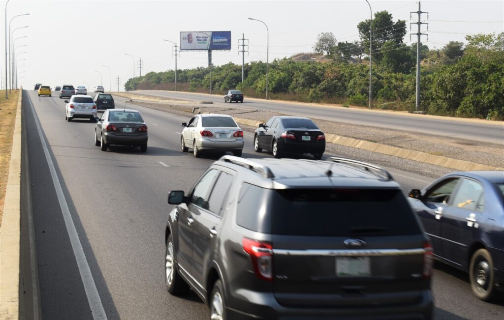 Unipole Billboard By Umaru Musa Yar adua Way Kuje, Abuja