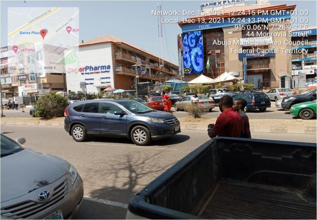 LED Billboard At Banex Plaza, Abuja