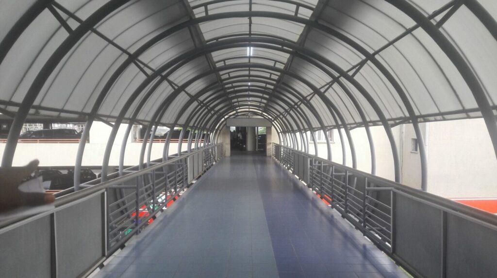 Walkway Branding Between Terminal Building/Multi-Storey Car Park MMA2, Lagos