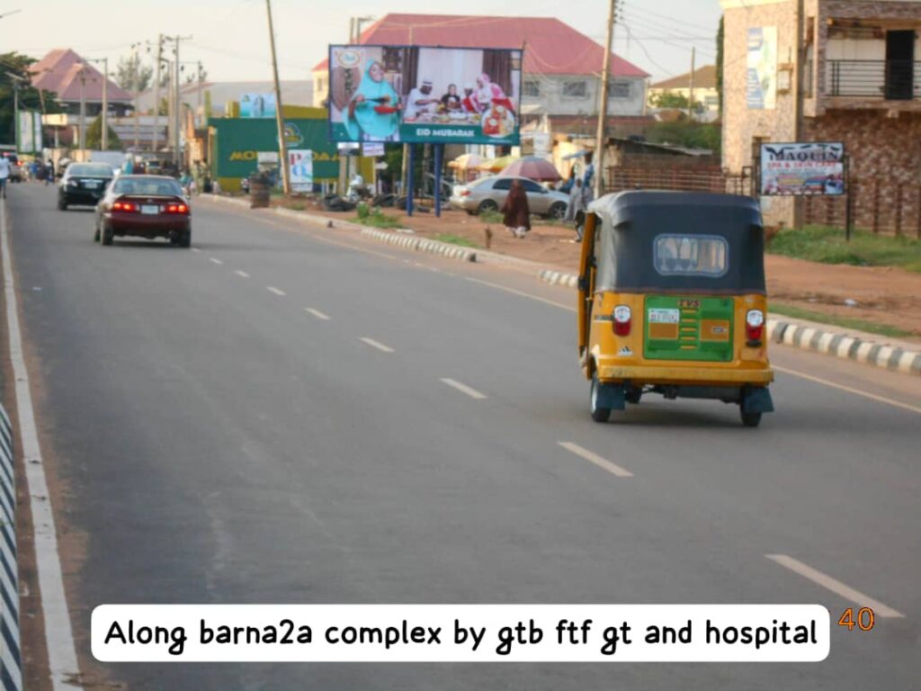 48 Sheet Billboard At Barnawa Complex By GT Bank FTF Hospital, Kaduna