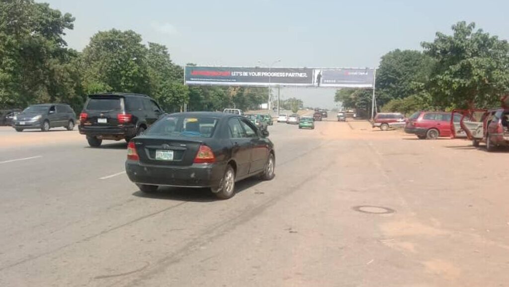 Gantry Billboard Along Tafawa Balewa Way By Ceddi Plaza, Abuja