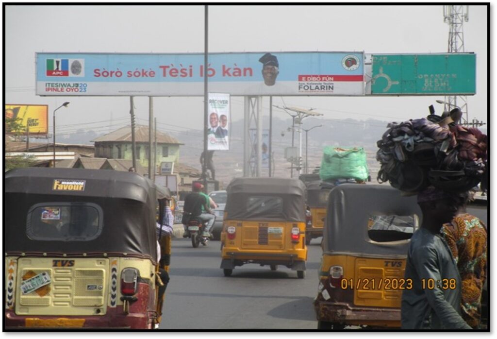 Gantry Billboard At Beere/Mapo Roundabout, Ibadan