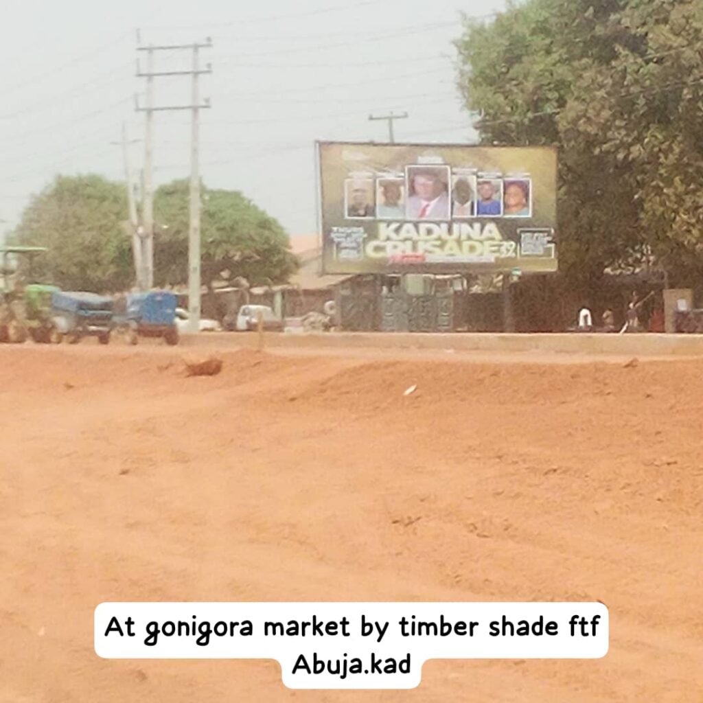 48 Sheet Billboard At Gonigora Market By Timber Shade FTF Abuja, Kaduna