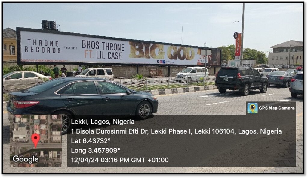Wall panel Along Bisola Durosinmi Etti Lekki Phase1, Lagos