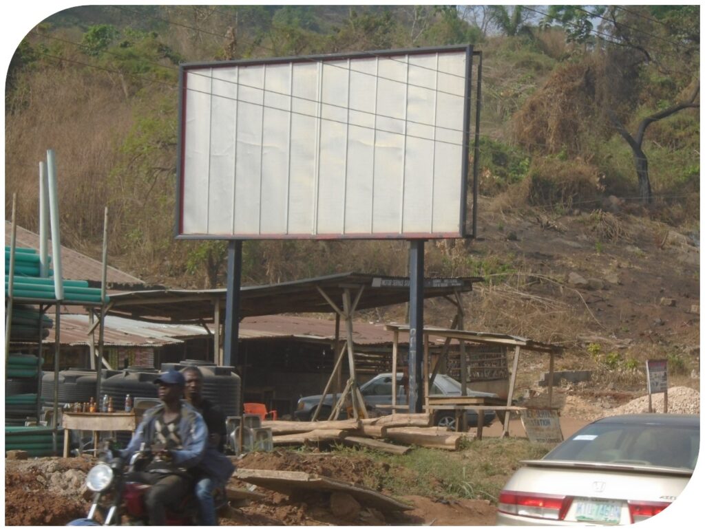 48 Sheet Billboard at Poly Road By Olokemeji Petrol Station, Ekiti