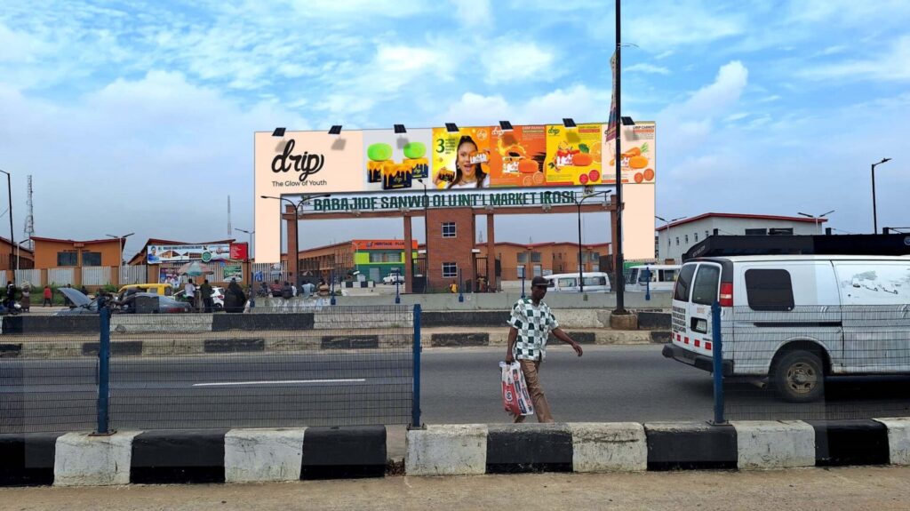 Gantry Billboard At Ketu City Of Happiness Ikosi, Lagos