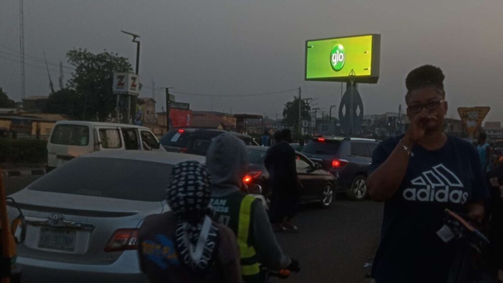 LED Billboard At Challenge Unity Roundabout, Ilorin